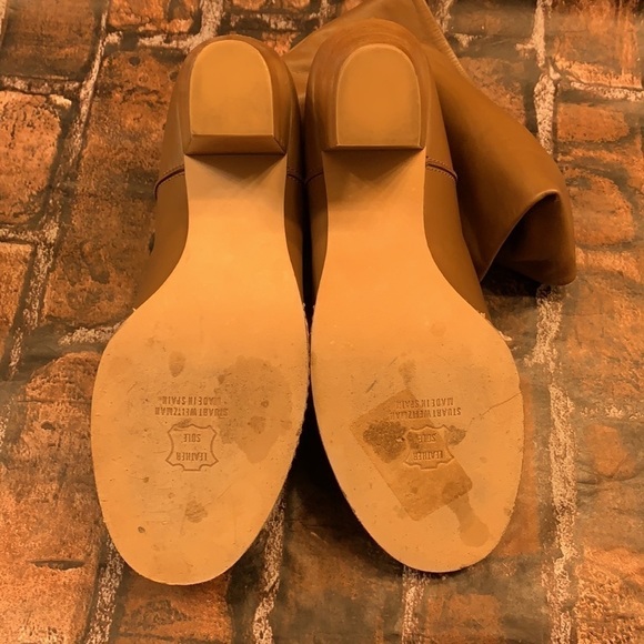 Stuart Weitzman Slouchy Leather boots size 10 - Picture 11 of 11